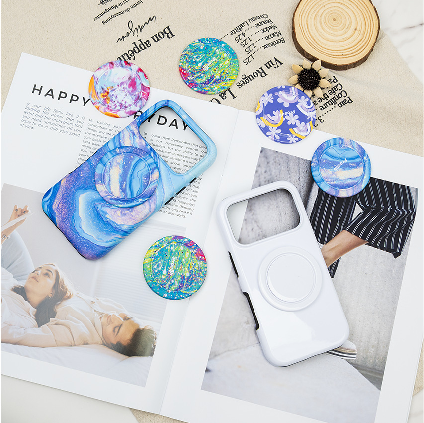 Fonlyu 5個入り ハードPC製 マグネットリング付きス - Phone Case Blank Print のレビューと価格