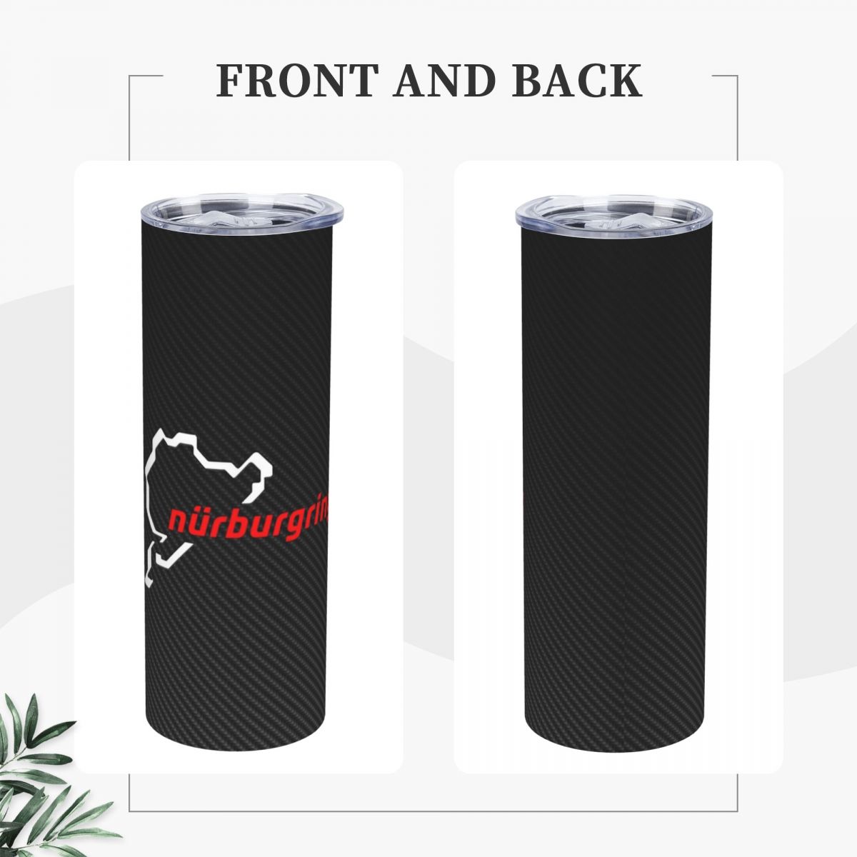 ニュルブルクリンク カーボンファイバー ホワイト レッド ス - Tumbler 20Oz White のレビューと価格