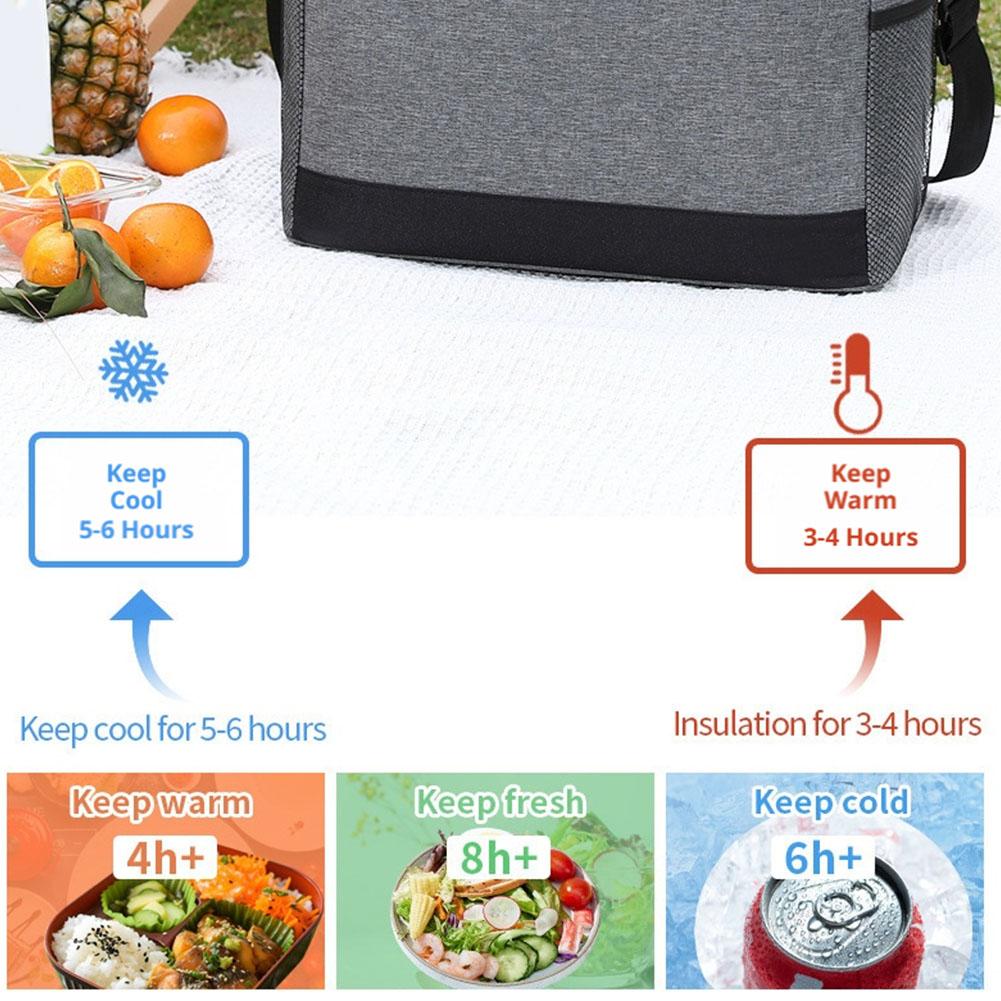 30L断熱クーラーバッグ オックスフォード生地 保温食品収納 - Tote Bag Sublimation のレビューと価格
