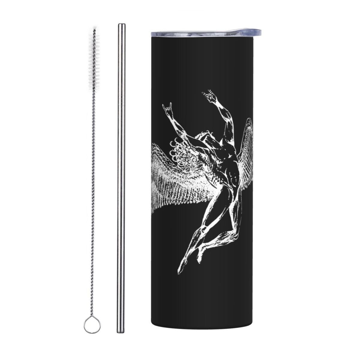 イカロスが角を投げ飛ばす - ホワイトファブ イカロスゴーン - Tumbler 20Oz White のレビューと価格