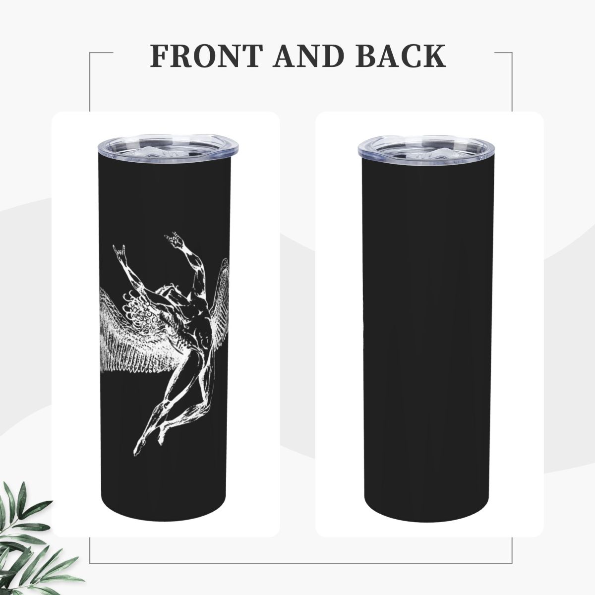 イカロスが角を投げ飛ばす - ホワイトファブ イカロスゴーン - Tumbler 20Oz White のレビューと価格