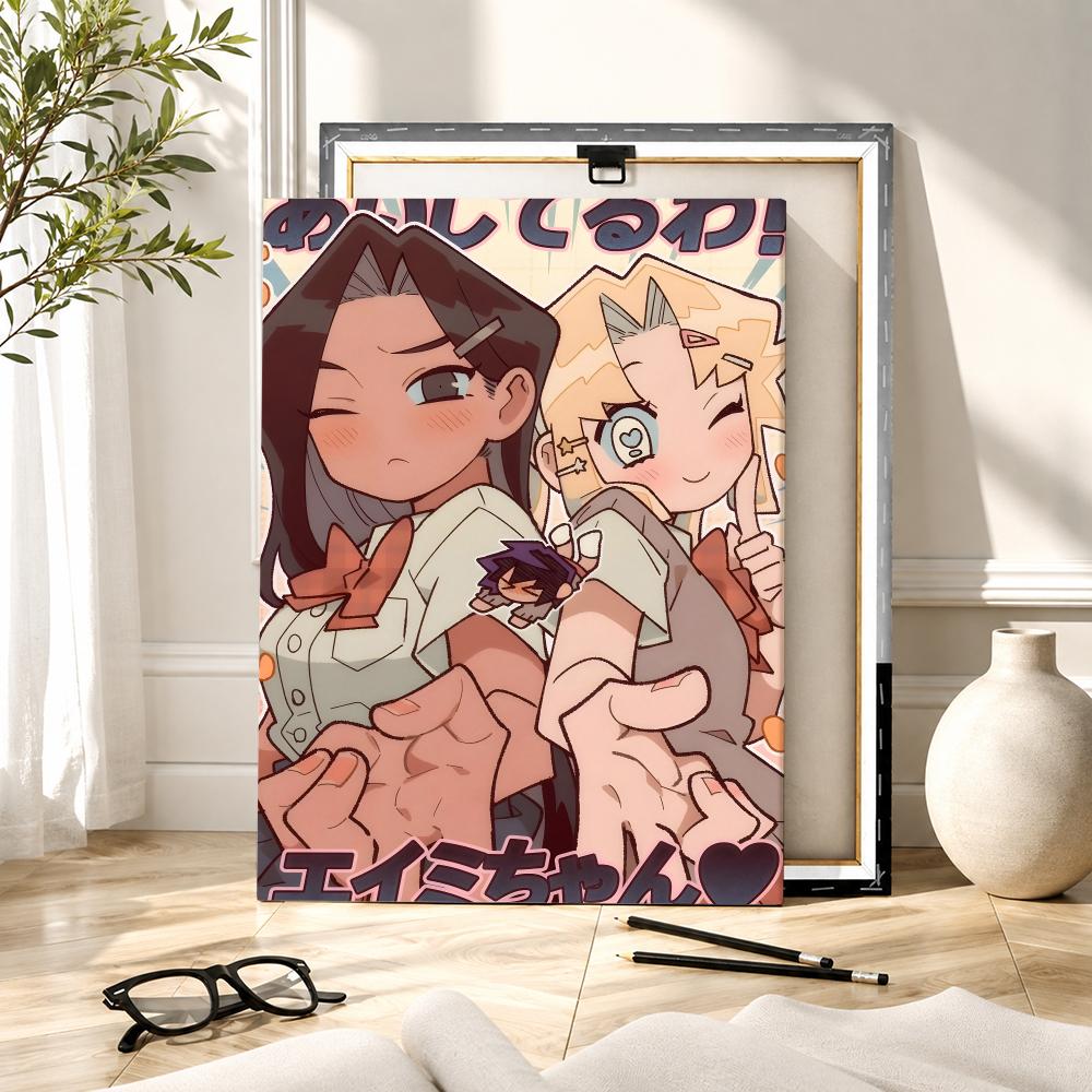 アニメ「アイ・ラブ・エイミー」絵画・書道HDキャンバスウォー - Canvas Wrap Ready のレビューと価格